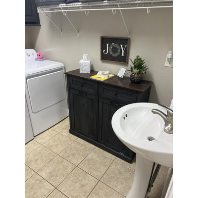 Laundry Basket Cabinet