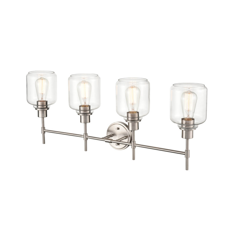 Callison 4 - Light Dimmable Vanity Light, Satin Nickel