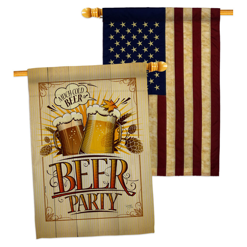 Drapeau de maison Beer Party