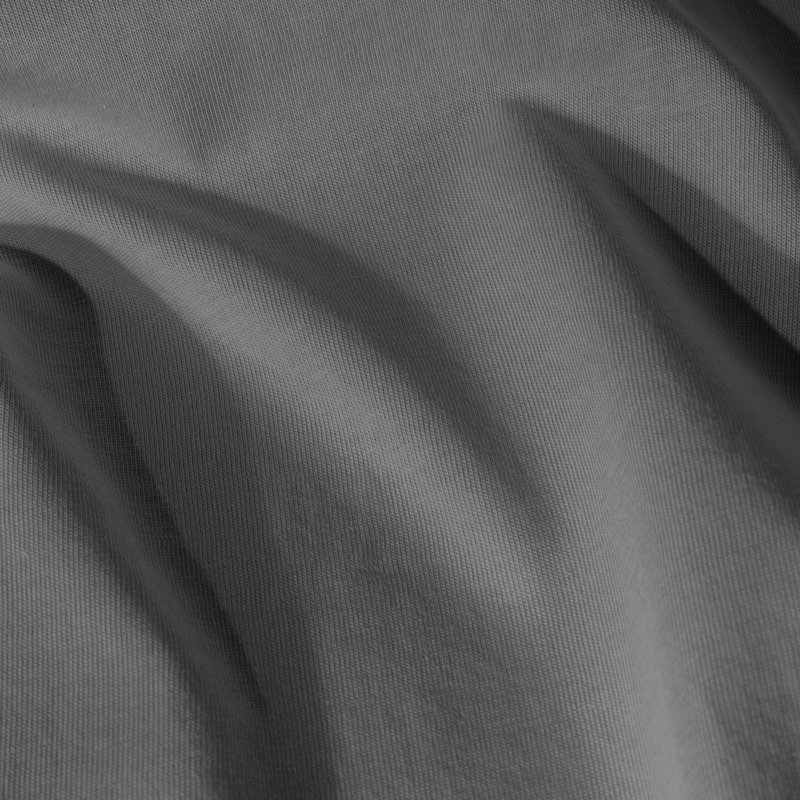 Ensemble de draps en coton biologique Ivy Union, Gris, Ensemble de drap pour lit très grand avec drap-ho