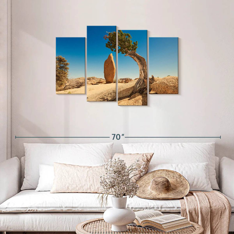 Genévrier et monolithe Lynelle Joshua Tree Park, H 27 po x l 43 po