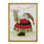 « season greetings santa & present », art sur toile-31977914