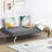 Twin 69.5'' Upholstered Convertible Sofa