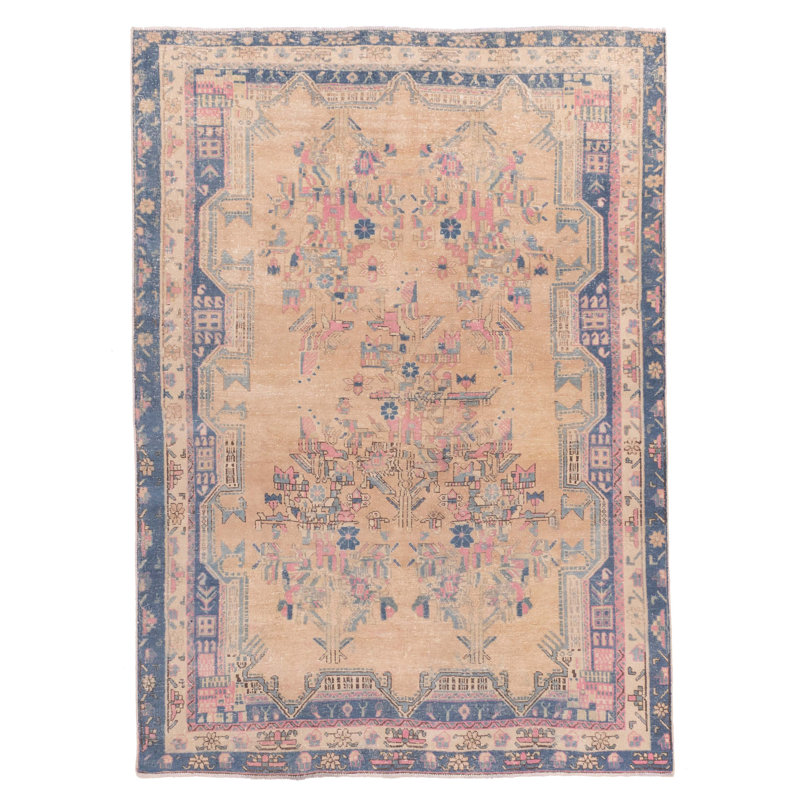 Tapis brun clair Antalya 5 pi 2 po x 7 pi 1 po