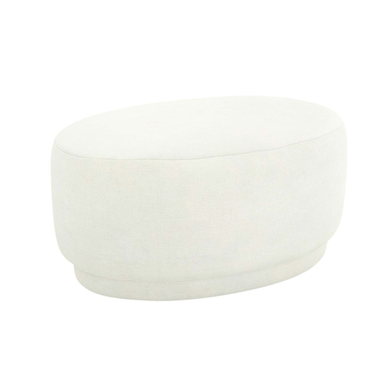Dana Oval Ottoman, Shell