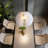 15.7" 1-Light Modern  Elegant Pendant Light