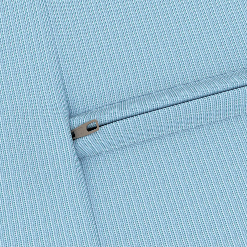 Coussin d'extérieur Sunbrella®, Toile toile Sunbrella® bleu ciel