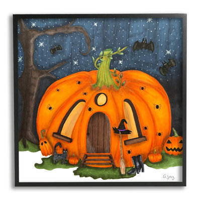 «Pumpkin House In Woods» par Ale Saiz Studio