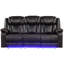 Fauteuil inclinable 3 pièces gris