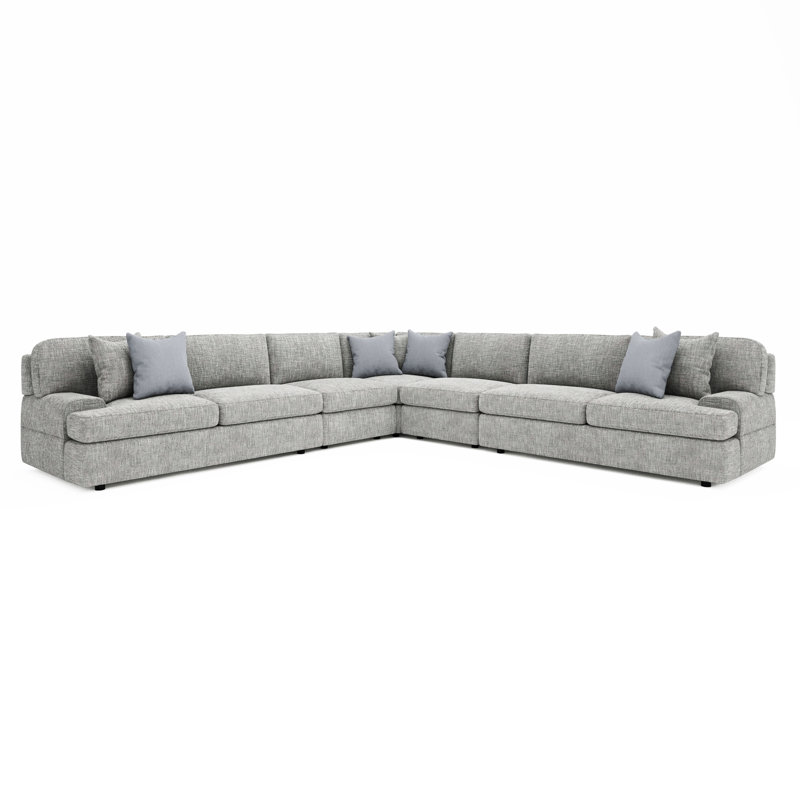 Serena Corner Sectional, 30.5" H x 143" W x 143" D, Symmetrical