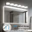 Luminaire de salle de bain à DEL Rahmone, haute transmittance et intensité variable avec tête rotative à 270 °-1908793439-1896959127-1904462366