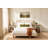 23.62'' W Solid Wood Nightstand with 2-Tier Shevles