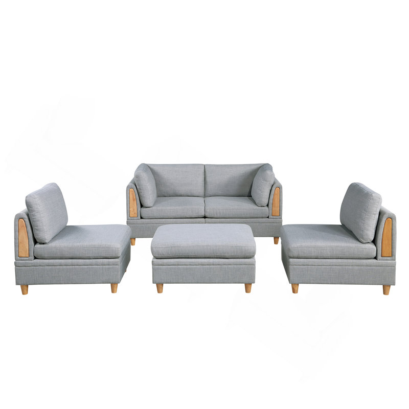 MODULA SET - 5PC In Light Gray, Light Gray