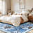 Fillender Floral Area Rug Washable Rug Non-Slip Colorful Flowers Floor Carpet For Living Room Bedrooms Decor-106548313