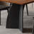 Ancient style solid wood dining table set-110728849