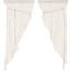 Layden 100% Cotton Semi Sheer Curtain Pair