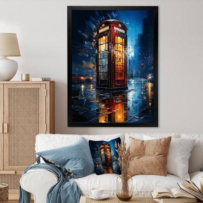 Laquanta " Red Telephone Booth Urban Reflections II "