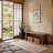 55.1" Solid Wood Bench, Rustic Entryway Bench