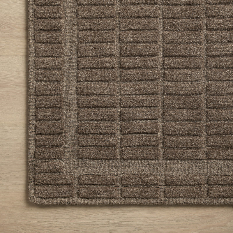 Tapis cacao / cacao Chris Loves Julia x Loloi Bradley, Tapis de couloir 3 pi x 7 pi