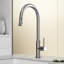Robinet de cuisine à douchette extractible 2 fonctions H 19 po Bristol-100097143