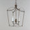 Lustre rectangulaire à 3 lumières