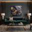 «Birds Common Buzzard», art mural sur toile mauve-166642333