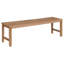 Banc de jardin en teck Donham-1733107542