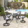 Frontenac Round Metal Outdoor Dining Table