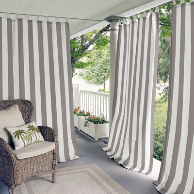 Shay Polyester Room Darkening Single Curtain Panel