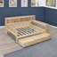 Lit de jour double en bois-300128523
