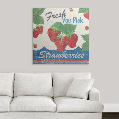 Vintage Fruit Square " Vintage Fruit Square I "