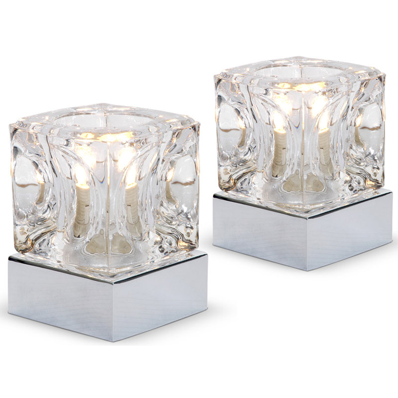 Eshleman Metal Table Lamp, Chrome