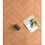 Log-style rectangular solid wood dining table-712472874