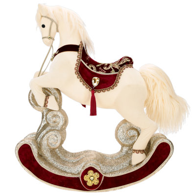 Holiday Rocking Horse - 20X23 Inches