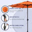 Parasol de marché à manivelle Lyon-169567985-176152204