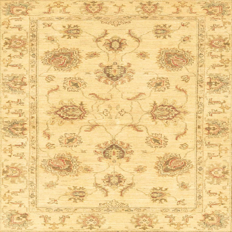 Tapis abstrait moderne 3917, Carré 6 pi