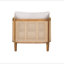 Chaise avec accoudoirs de patio Kirkby