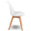 Chaise d'appoint blanche