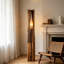 Lampes sur pied rectangulaires en bois massif