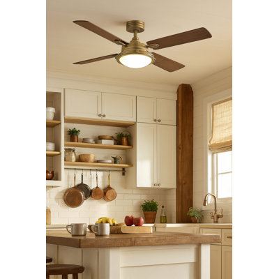 Ventilateur intelligent à DEL 54 po Collier