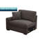 Canapé modulaire 8 pièces d'angle rembourré, console avec porte-gobelets, rangement et port USB-1204606320