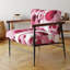 Fauteuil en velours Hulten-135417003