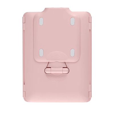 Mini miroir de maquillage à trois volets Flex pour bureau, grossissement 3X et 5X, contrôle tactile doux