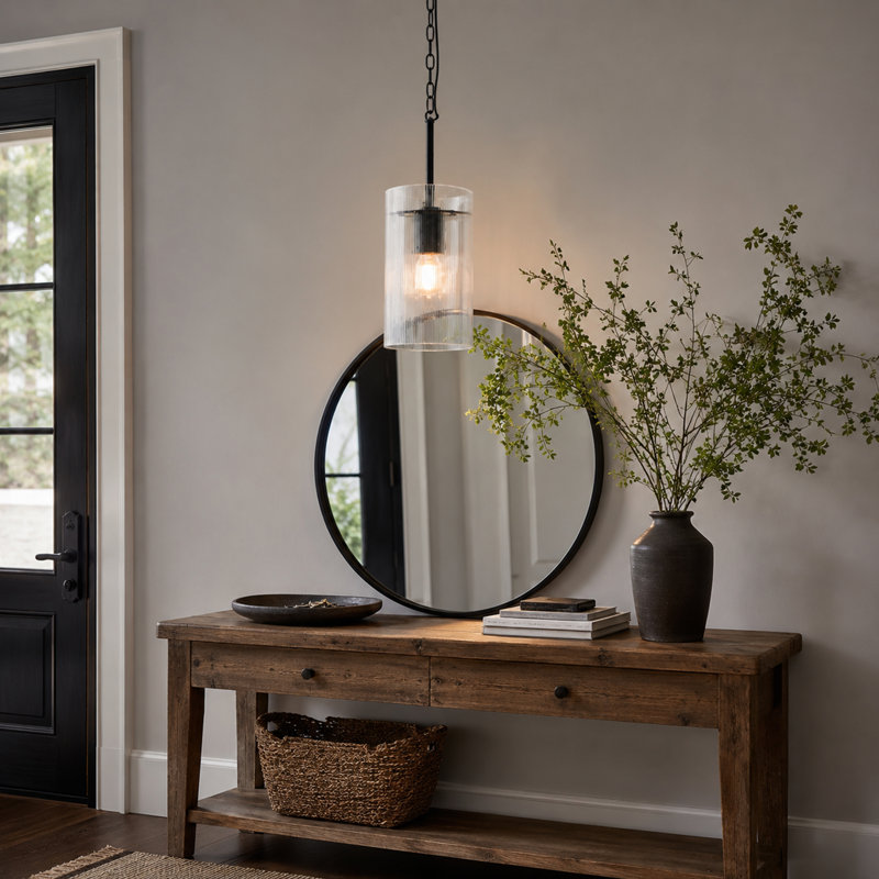 SOLENNE Pendant Lamp, Matte Black