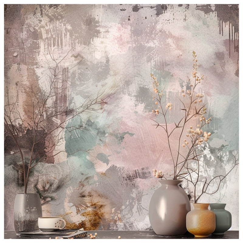 Vase, coussin décoratif double face, 26 po x 26 po