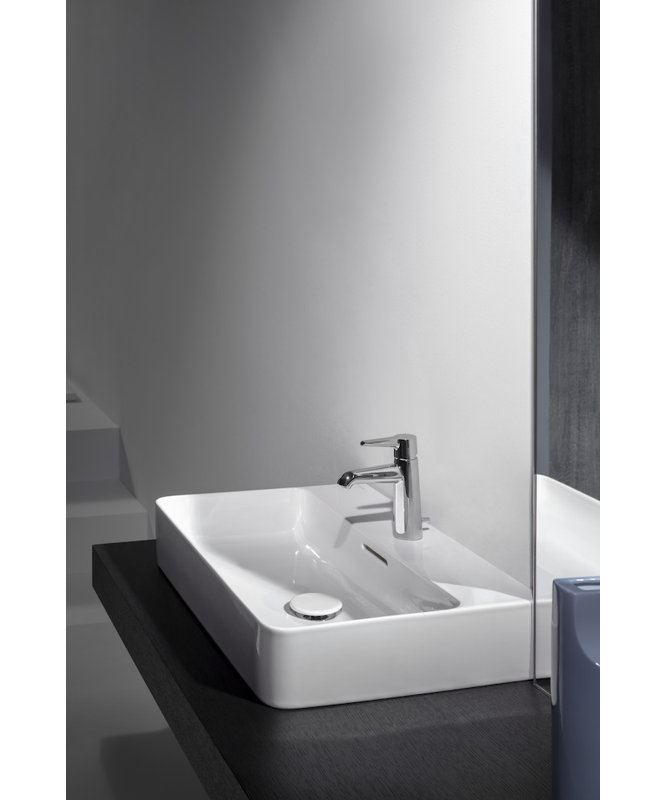 Val 21.65'' L Bathroom Sink, Single Hole