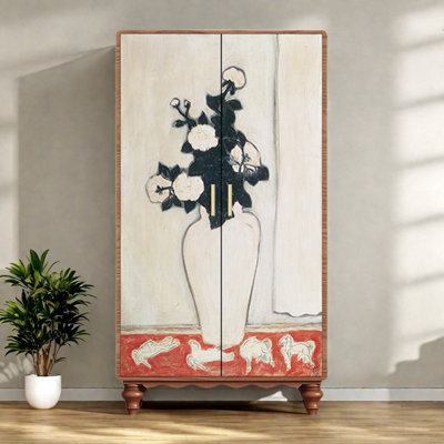 Garde-robe moderne pour chambre double