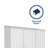 Absco Space Saver 7 ft. W x 3 ft. D Metal Lean-To Storage Shed-111668718