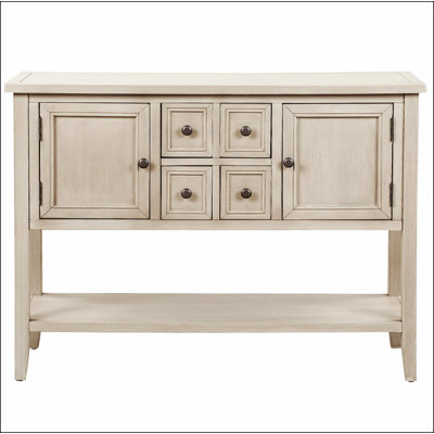Cambridge Series Buffet Sideboard Console Table with Bottom Shelf -  Alcott Hill®, 9FFA90C8E1B54714861CB447F5BDFAD7
