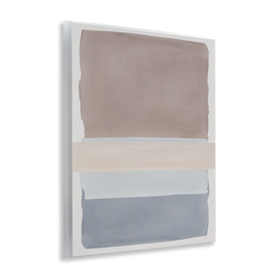 «Fun with Blues & Browns», plaque murale par Nina Jacobs